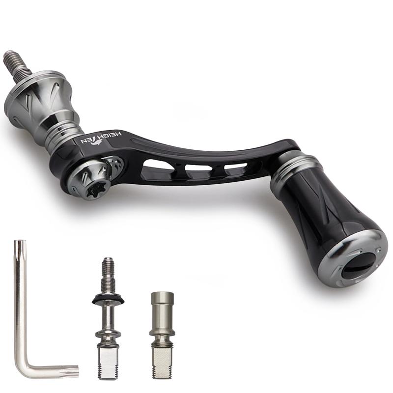 楽天市場】可変 リール ハンドル 19mm アルミ ノブ 搭載 シマノ ダイワ