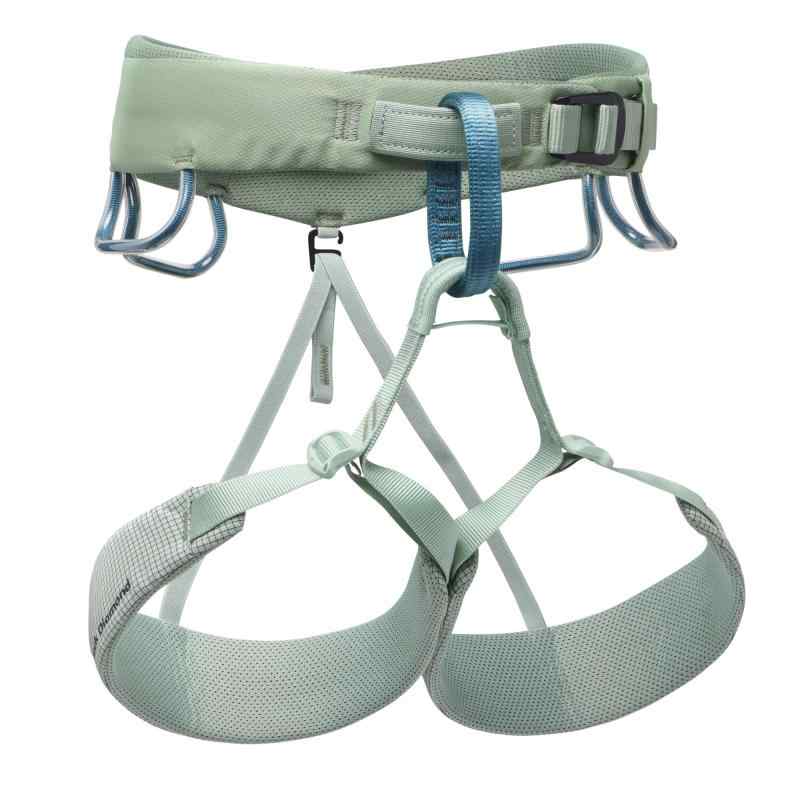 BLACK DIAMOND レディース Momentum ロッククライミングハーネス デザートセージ M
