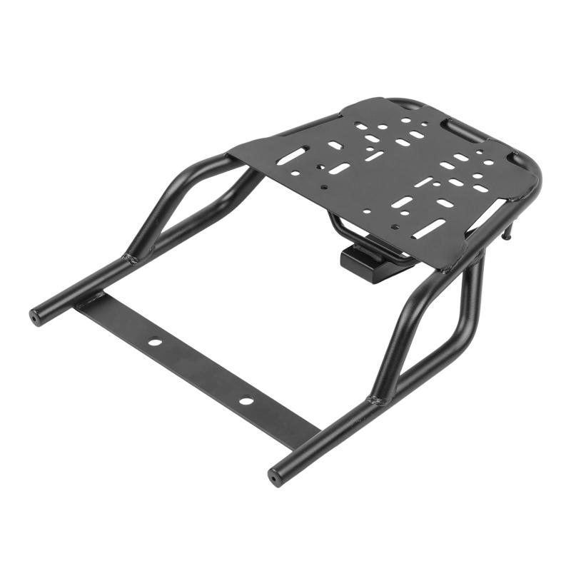 バイク リアキャリア クロスカブ スーパーカブ 専用 新型カブLITEにも対応 延長キャリア スチール製 丈夫 荷物積載 リアボックス対応 バイク 荷台 荷掛けフック付き カブ カスタムパー｜どしろショップ
