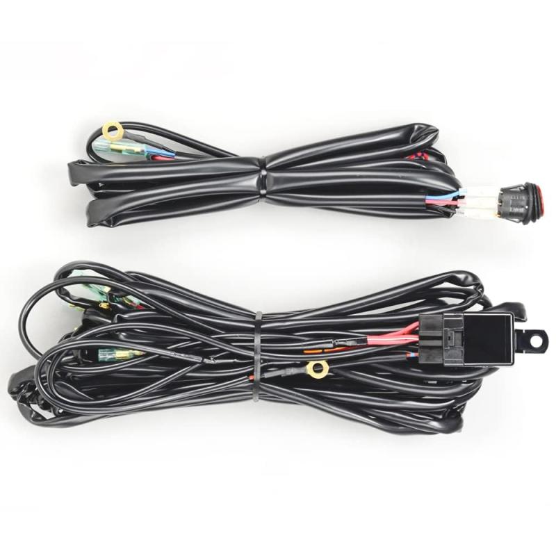 IPF フォグランプ フルセット リレーハーネスキット 純正カバー付 ゴールド IPF フォグランプ ハーネス 12V シングル 無線 ワイヤレス WR-1 IPF