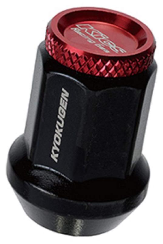 KYO-EI(協永産業) 極限ナット アルミキャップ付き M12×P1.25 20P レッド HP3KR|どしろショップ