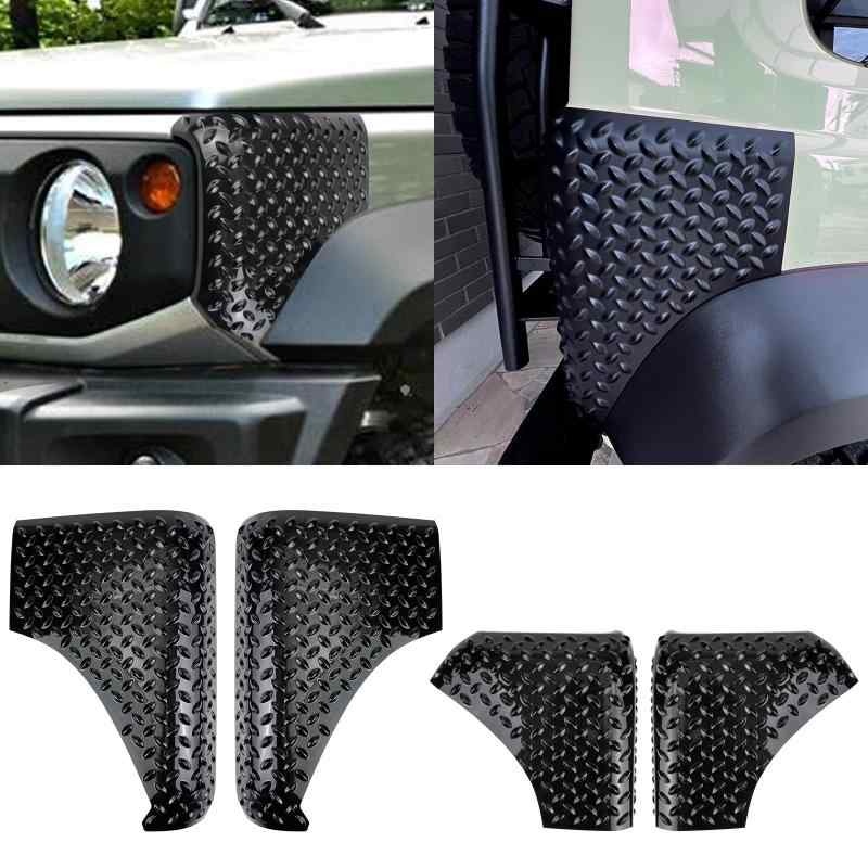 新型ジムニー 適合 JB64 コーナーガード ジムニーシエラ JB74 適合 フェンダーガード コーナーカバー フェンダーカバー フロントボンネット ダーコーナー カバー プロテクターカバー｜どしろショップ
