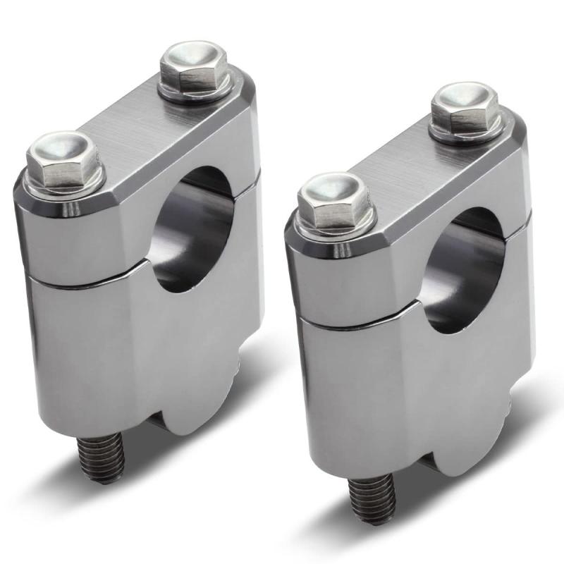 ジータレーシング(ZETA RACING) バーライズキット 30mmアップ チタンカラー スタンダード径(22.2mm)ハンドルバー用 ポジション変更 乗車姿勢 アップライト ロングツーリング ダートフリーク Dirtfre