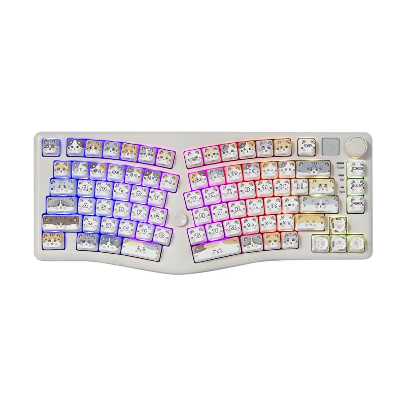 楽天市場】OUSEITECH LEOBOG A75 アリスレイアウトキーボード