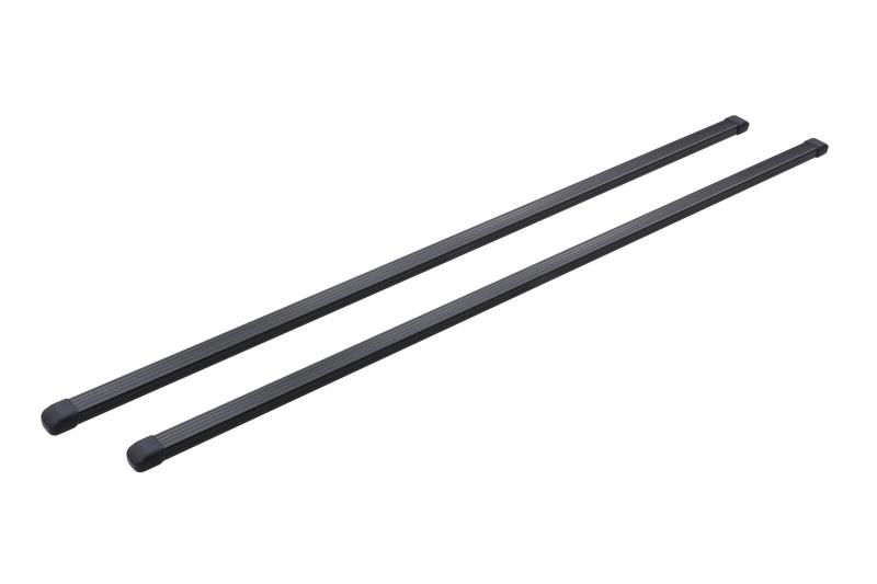 カーメイト(CARMATE) ルーフキャリア inno ベースバー スクエア 137cm ダブルキャップモデル INB137BK