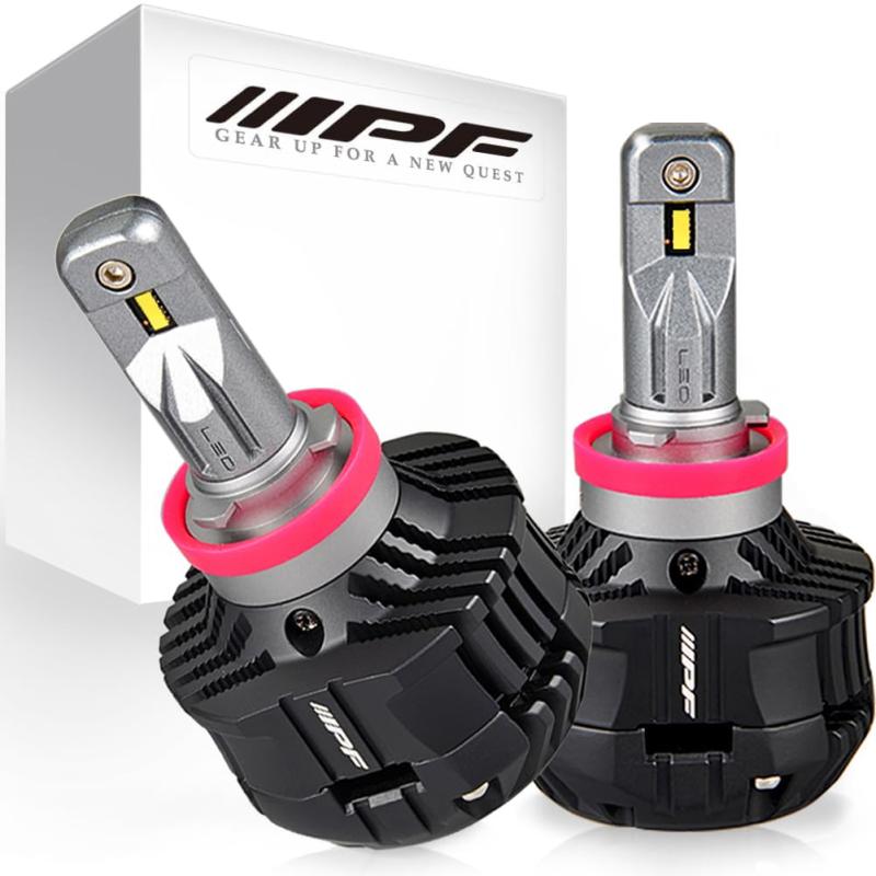 M\u0027s Basic by IPF フォグランプ LED 弁膜 H8 H11 H16 同じよう印字機 １番ウッド社会的単位一体型 ディープイエロー 極黄 2400K 5200lm ハイスペックモデル AMZ-FL504