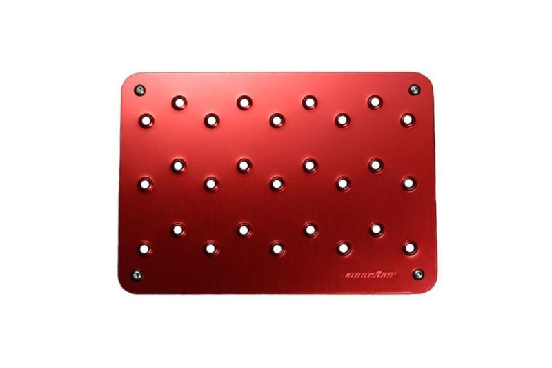 SPORT アルミヒールプレート レッドアルマイト 汎用 848120-0000M｜どしろショップ