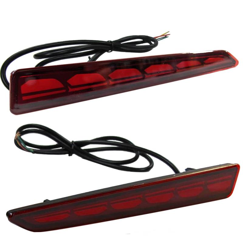 オートエージェンシー 流れるウィンカー LEDリフレクター (レッドレンズ) / タントカスタム (H19.12～) レッド