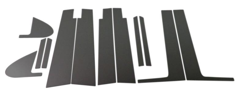 BRIGZ フリードハイブリッド GP3 超鏡面ステンレスブラックメッキピラーパネル 標準バイザー有用 12PC PIL-BLA-309 GP 3 フリード ハイブリッド ハイブリット フリードハイブリット 12659|どしろショップ