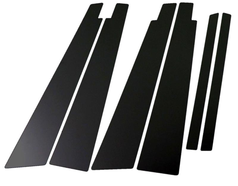 BRIGZ セルシオ 30 31 超鏡面ステンレスブラックメッキピラーパネル バイザー有用 6PC PIL-BLA-221 UCF30 UCF31 UCF F30 F31 10927
