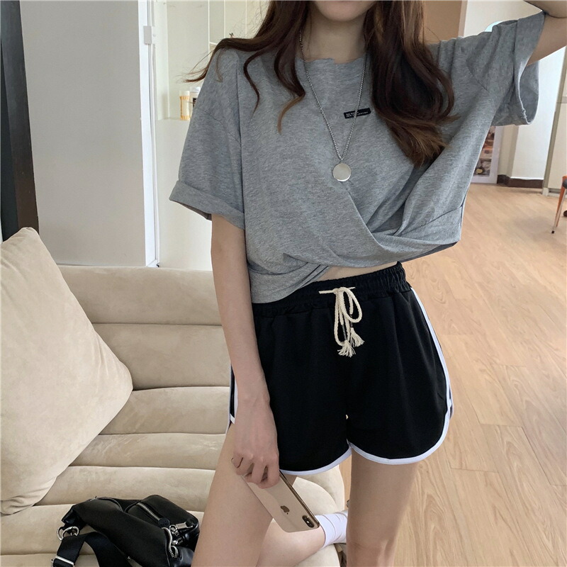 部屋着 ルームウェア ショートパンツ スエット bluke.com.br