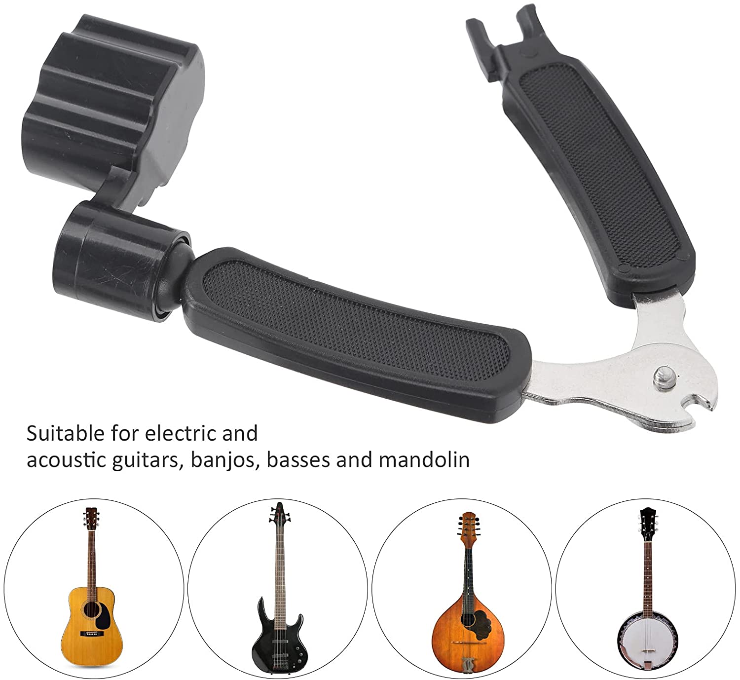 ストリングワインダー ギター弦交換弦カッター ピン抜き 万能キット 多機能 通販