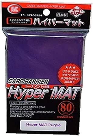 ハイパーマットブラック 80枚入り×30パック 楽天市場】KMC カードバリアー ハイパーマットプレミアム