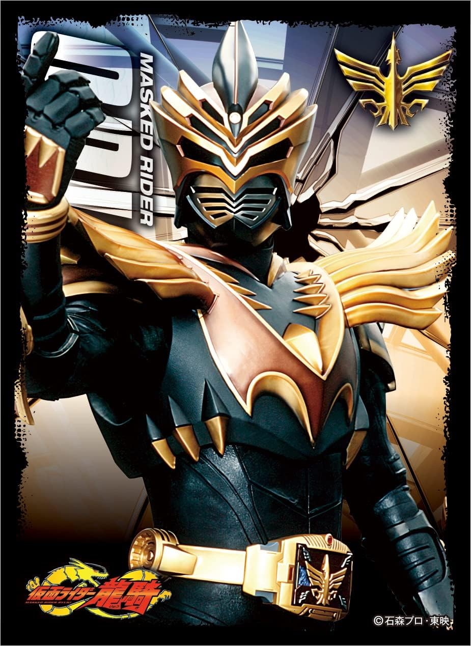 【即納/新品】 エンスカイ キャラクタースリーブ 仮面ライダー龍騎 EN-1150 仮面ライダーオーディン 67×92 65枚入り画像