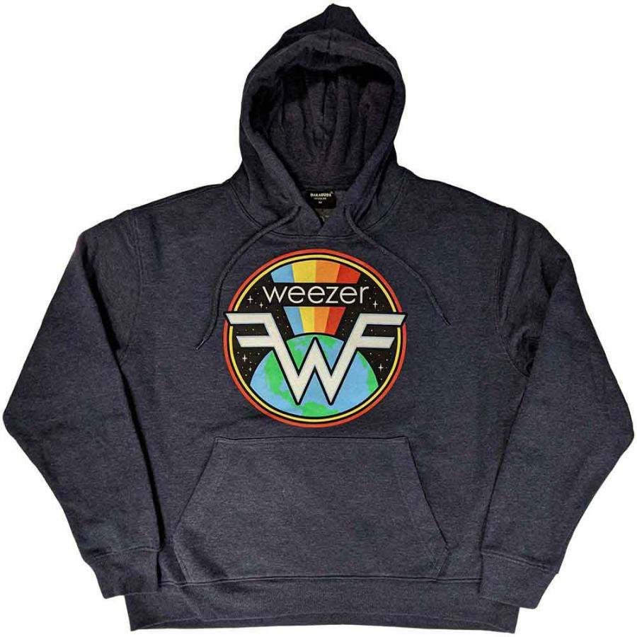 ウィーザー アノラック Weezer Symbol Logo 置き目品 パーカー フーディー 鍵を掛けるＴシャツ ダンス楽隊Ｔシャツ