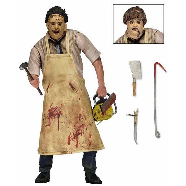 悪魔のいけにえ レザーフェイス LEATHERFACE 7inc フィギュア The Texas Chain Saw Massacre NECA｜MUMBLES／マンブルズ