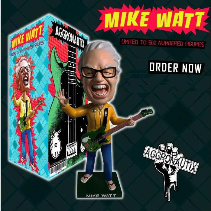 ミニットメン マイク ワット フィギュア Minutemen Mike Watt V2 首振り,正規品 Bobble Head｜MUMBLES／マンブルズ