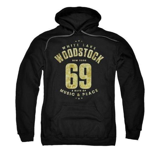 ウッドストック パーカー WOODSTOCK 69 黒 US正規品 パーカ|MUMBLES/マンブルズ