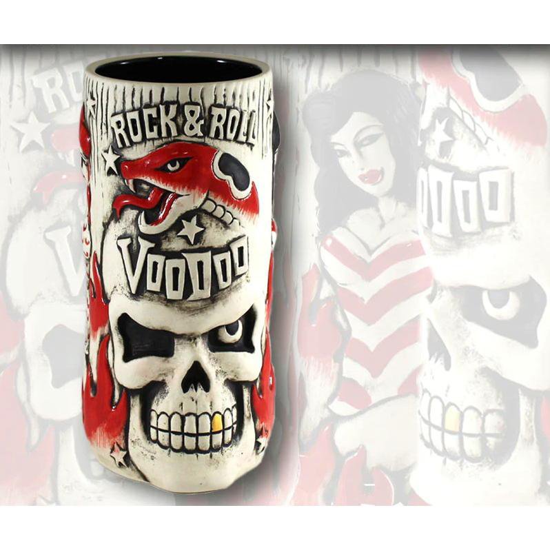 Tiki Farm ティキ 耕園 マグカップ VINCE RAY\u0027S VOODOO IDOL MUG ヴィンス 花の冠