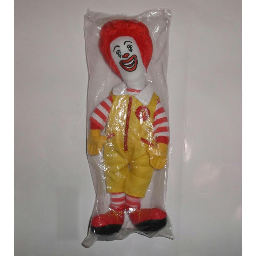 マクドナルド ロナルド 差し交わす お人形さん 未開封 McDonald Ronald 15\" Plush Stuffed Cloth Doll TOY"
