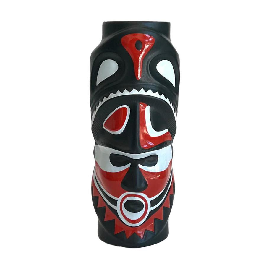 トレーダー ヴィックス ティキ マグ NOTU Tiki Mug (BLACK AND RED) Trader Vic's 雑貨｜MUMBLES／マンブルズ