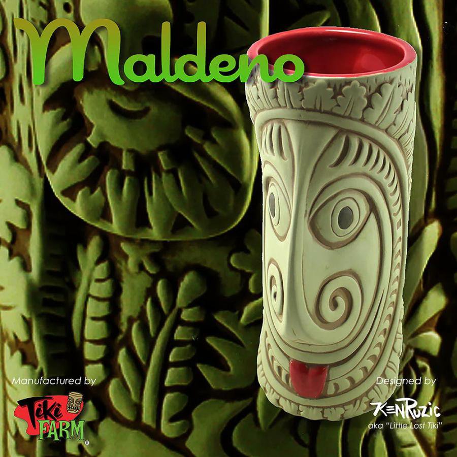 Tiki Farm ティキ 耕園 マグカップ MALDENO TIKI MUG by Ken Ruzic 雑貨