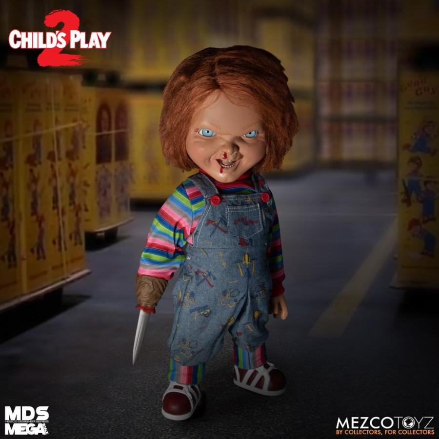 チャッキー15inc フィギュア Menacing Chucky Mega Scale チャイルドプレイ2 MEZCO TOY|MUMBLES/マンブルズ
