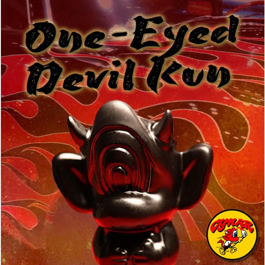 Tiki Farm ティキ 耕園 マグカップ One-Eyed Devil Kun (BLACK) by Cynar