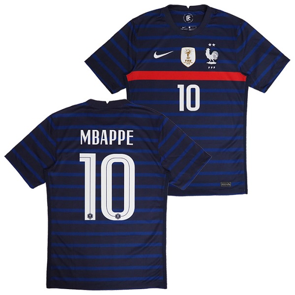 オススメ フランス代表 ホーム 半袖 10番 ムバッペ Wc優勝パッチ付 21 France サッカー ユニフォーム Euro Mbappe エムパベ Opinioncubana Com