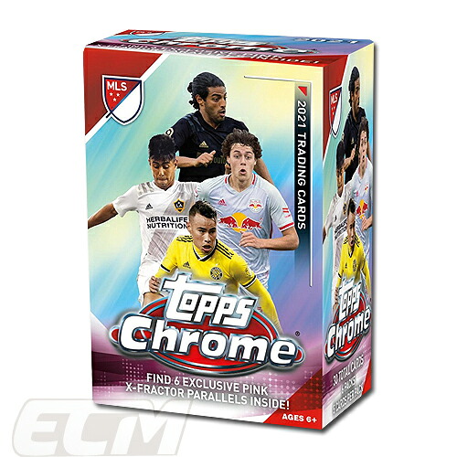 【WUS01】【国内未発売】 Topps 2021 MLS Major League Soccer Chrome ブラスターボックス サッカーカード 【サッカー/メジャーリーグサッカー/トレーニングカード/トレカ】