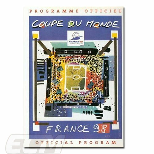 1998年 フランス ワールドカップ オフィシャルプログラム