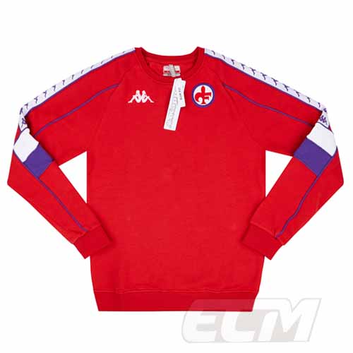 【予約ECM32】【国内未発売】フィオレンティーナ トレーニングスウェットトップ レッド【21-22/セリエA/Fiorentina/サッカー/トレーニング】330|ECムンディアル