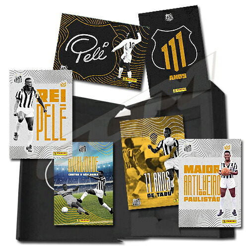 【SAN23】【国内未発売】 PANINI サントス111周年記念カードセット ペレ特別カード付 【サッカー/Santos/PELE/ブラジルリーグ/サッカーカード】