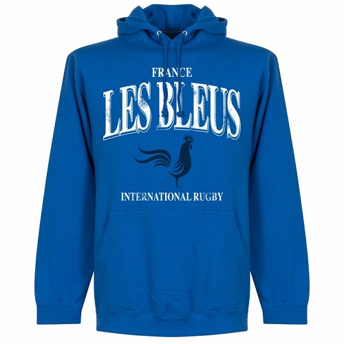 【予約RET11】【国内未発売】 RE-TAKE ラグビーフランス代表 スウェットパーカー ブルー 【Rugby/ワールドカップ/Les Bleus/France】