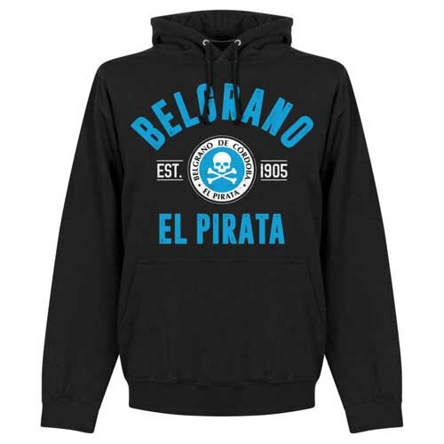 【予約RET05】【国内未発売】 RE-TAKE ベルグラーノ Establishシリーズ スウェットパーカー ブラック 【サッカー/アルゼンチンリーグ/Belgrano/アルゼンチン代表】