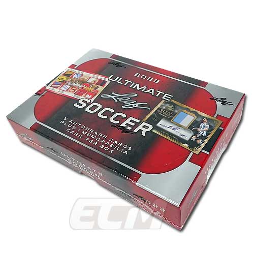 【予約WUS01】【国内未発売】<BR>Leaf Ultimate 2022 Hobby Box サッカーカード<BR>【リーフ/サッカー/サッカートレカ/直筆サインカード】