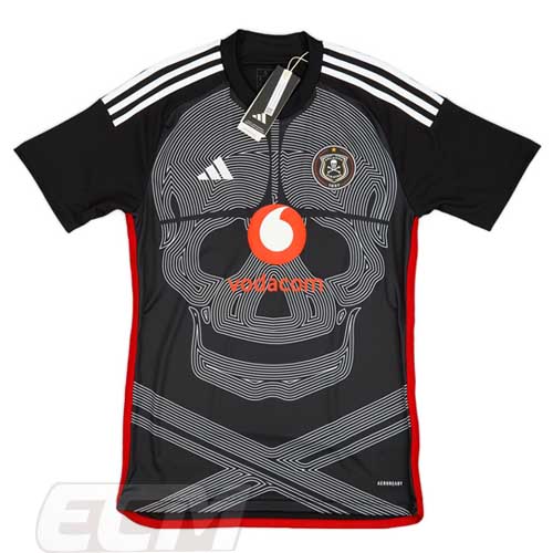 【予約ECM32】【国内未発売】 オーランド・パイレーツ ホーム 半袖 【23-24/南アフリカリーグ/サッカー/Orlando Pirates/ユニフォーム】825