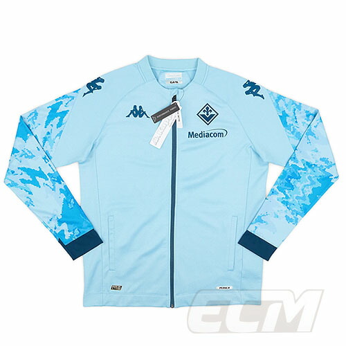 【予約ECM32】【国内未発売】 フィオレンティーナ プレマッチジャケット スカイ 【23-24/セリエA/Fiorentina/サッカー/トレーニング】330