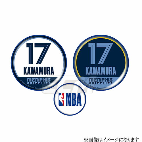 楽天市場】NBA 缶バッジ(3個セット) GRIZZLIES Yuki Kawamura