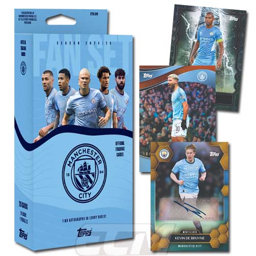 【予約TOP03】【国内未発売】<BR>Topps マンチェスターシティ 24-25 ファンカードセット<BR>【トレーディングカード/サッカー/Manchester City/プレミアリーグ/ハーランド/デブライネ】