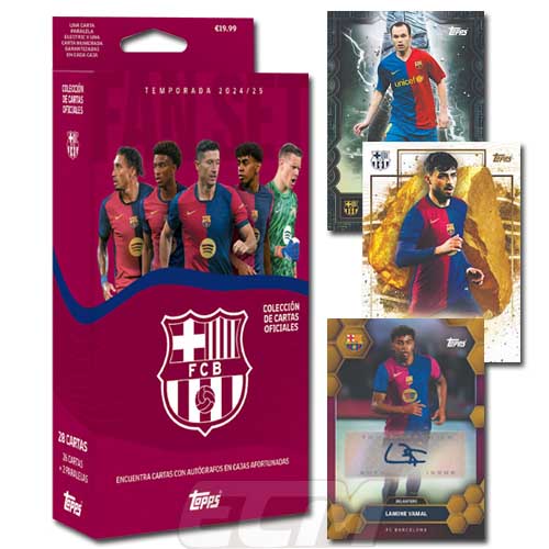 【TOP03】【国内未発売】<BR>Topps FCバルセロナ 24-25 ファンカードセット<BR>【トレーディングカード/サッカー/FC Barcelona/スペインリーグ/ヤマル/ペドリ】