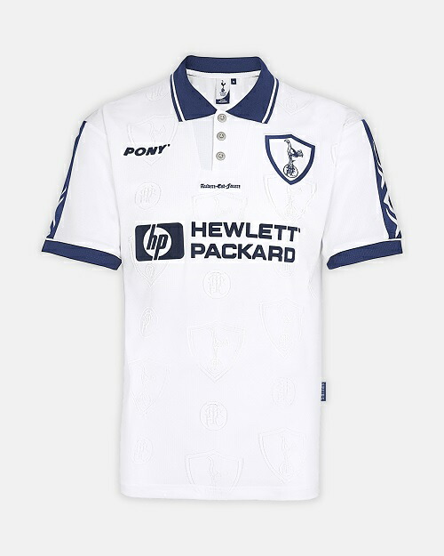 【国内未発売】PONY トットナム ホーム 半袖 復刻ユニフォーム【サッカー/1995プレミアリーグ/Tottenham/スパーズ/高井幸大】|ECムンディアル