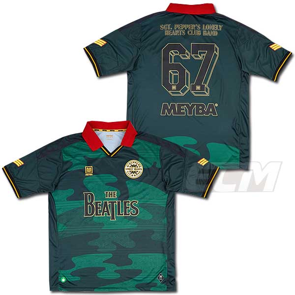 【予約ECM32】【国内未発売】MEYBA x The Beatles Sgt Pepper サッカーシャツ 67番【2025/サッカー/ユニフォーム/ビートルズ】画像