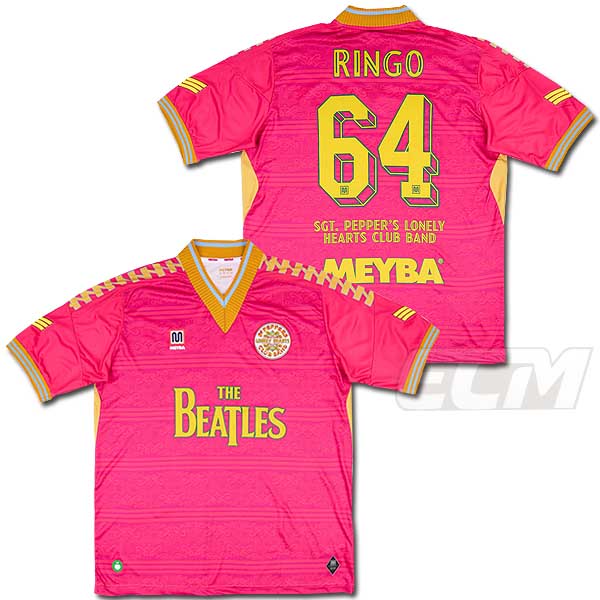 【予約ECM32】【国内未発売】MEYBA x The Beatles Sgt Pepper サッカーシャツ 64番リンゴ・スター【2025/サッカー/ユニフォーム/Ringo】画像
