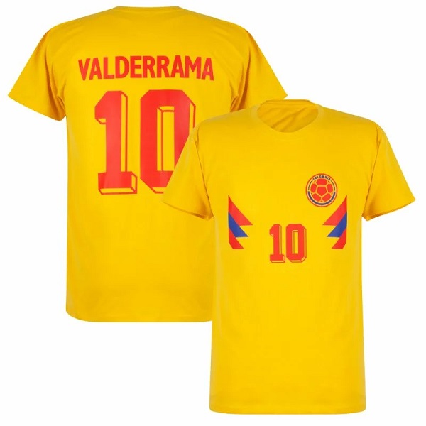 正規品 復刻版 コロンビア代表 バルデラマ ユニフォーム 正規品 復刻版 コロンビア代表 バルデラマ ユニフォーム - メルカリ