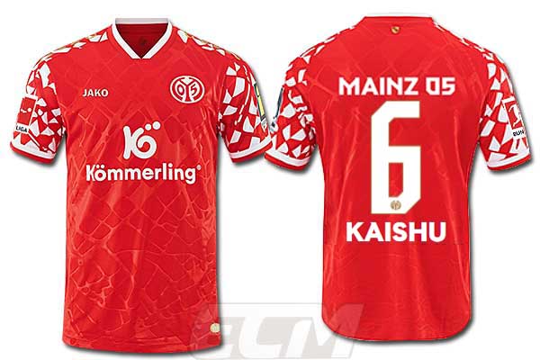 楽天市場】SALE20%OFF【国内未発売】マインツ05 ホーム 半袖【23-24