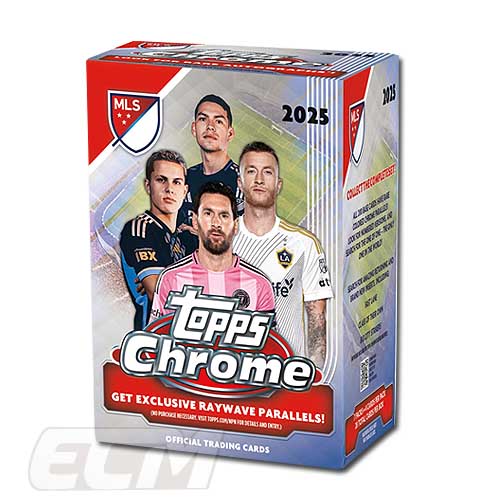 BL【予約WUS01】 Topps MLS Major League Soccer 2025 Chrome Blaster サッカーカード ボックス販売 【サッカー/トレカ/メッシ//直筆サインカードアメリカ/メジャーリーグサッカー】