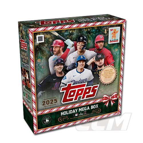【MUS01】【MLBカード】2025 Topps Holiday Baseball Mega Box ベースボールカード メガボックス【メジャーリーグ/野球カード/ドジャース/大谷翔平/ジャッジ/トップス】画像