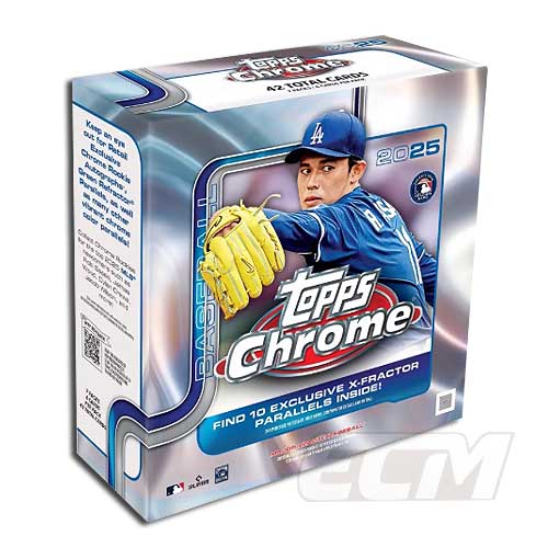 【予約MS01】MB【MLBカード】 MLB 2025 TOPPS CHROME Mega Box ベースボールカード ボックス販売 【メジャーリーグ/野球カード/ドジャース/大谷翔平/佐々木朗希/ジャッジ/トップス】