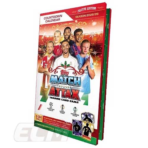 【予約TOP02】AC【国内未発売】 TOPPS Match Attax 25-26 チャンピオンズリーグ Advent Calendar 【サッカー/トレカ/Champions League/トレーディングカード】